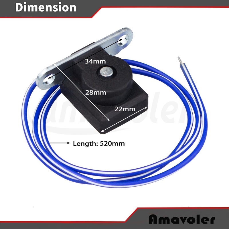 amavoler engine stator trigger pickup coil igniter Replacement Parts Fits for GY6 50cc 60cc 80cc 90cc 125cc 150cc 152QMI 157QMJ 1P52QMI Scooter Moped Dirt Bike Go Kart ATV. - Image 3
